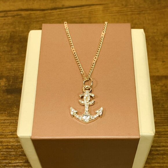 Anchor Chanel Necklace - Picture 7 of 11